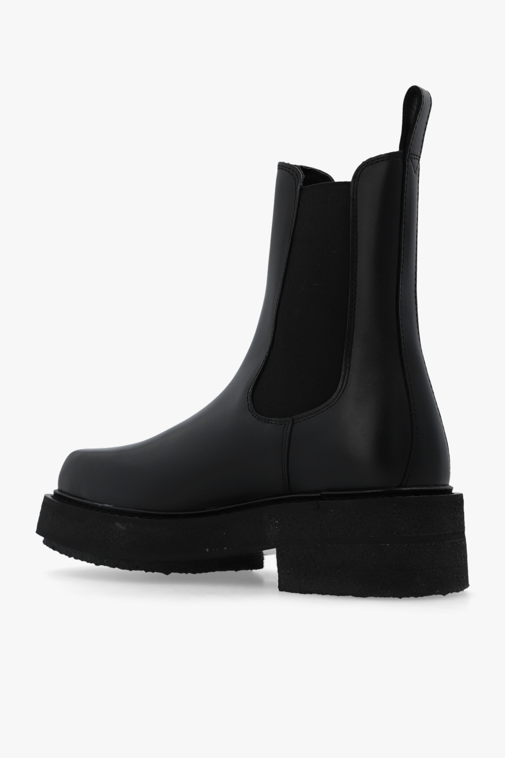 Black 'Ortega II' platform ankle boots Eytys - Adidas Grand Court